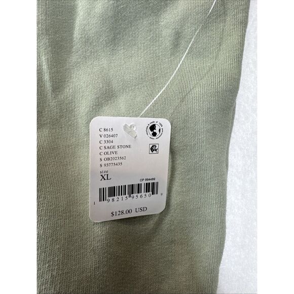 Free People Movement Women's Away We Go Half Zip Sage Stone XL NWT $128 MSRP - Picture 8 of 8